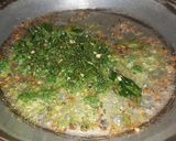 A picture of step 5 of Kairi and dodkyachi chamchamit chutney.