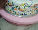 A picture of step 7 of Colourful cream cake.
