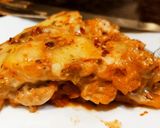 A picture of step 18 of Veg lasagna with homemade sheets.