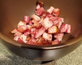 Krumplis tészta szalonnával recept fázis 1 fotója