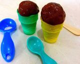 Foto langkah ke 5 dari resep Banana Chocolate Ice Cream (No whipcream, no SP, Easy and super healty).