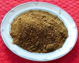 A picture of step 3 of Fig Red azuki beans (Karamani in Tamil) koottu rice.