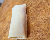 A picture of step 6 of Crispy Veg Spring Rolls & Spring roll wrapper.