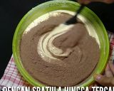 Foto langkah ke 4 dari resep Cake teflon chocolatos tanpa mixer.
