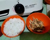 Foto langkah ke 3 dari resep Nasi Tim Ayam.