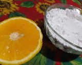 Foto del paso 5 de la receta: Budín de naranja 🍊 con glasé y cascaritas confitadas