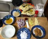 A picture of step 2 of Miso Ramen.