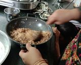 A picture of step 5 of Ajwain ke laddu.