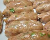 A picture of step 2 of Handi kabab.