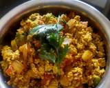 Paneer burji recipe step 6 photo