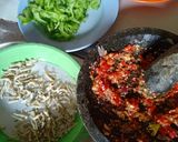 Foto langkah ke 3 dari resep Tumis PTT Pare Teri Tempe.