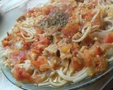 Foto del paso 3 de la receta: Tallarines con curry rústico y seitán veganos♡