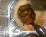 Foto del paso 7 de la receta: Nidos de huevo y sofrito de champiñones espárragos y zanahoria
