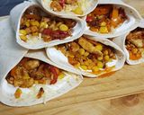 A picture of step 6 of Chicken Fajitas with Yogurt and Cheese.