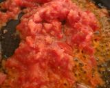 A picture of step 5 of Spaghetti with Tomato, Basil, and Garlic 🍝.