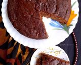 A picture of step 9 of Eggless plum cake.