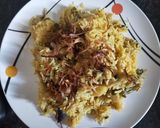 अनियन बटर बिरयानी (Onion butter biryani recipe in Hindi) रेसिपी चरण 6 फोटो