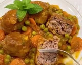 Foto del paso 12 de la receta: Albóndigas a la jardinera “ muy esponjosas”