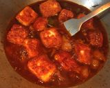 A picture of step 9 of Paneer Chilli.