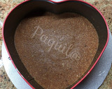 Foto del paso 3 de la receta Tarta de queso con confitura de fresa 🍓 y galleta integral de avena