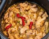 Hình bước làm 6 của món Gà Kho Tiêu Ở Nhật