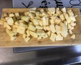 Une image de l'étape 7 de Tarte au raisin blanc et pommes golden.