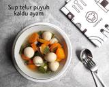 Cara Membuat Sup telur puyuh kaldu ayam 3