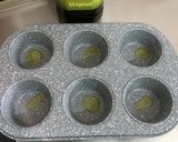 A picture of step 3 of Baked Salami Cupcakes.