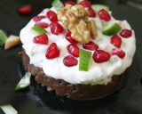 A picture of step 5 of Fruit cream chocolate Tart.