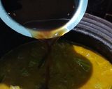 A picture of step 6 of Brinjal drumstick kara kulambu.