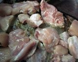 A picture of step 2 of Chicken pulao.