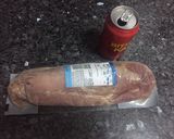 Foto del paso 1 de la receta: Solomillo en rodajas con salsa de queso