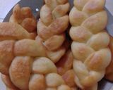 Foto langkah ke 4 dari resep Donat kepang korea (korean twisted doughnut).