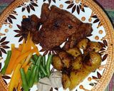 Foto langkah ke 15 dari resep Steak daging sapi + Cream Mushroom 🐄🐮🍄🍄‍🟫.