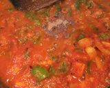 A picture of step 6 of Shakshuka.