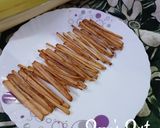 A picture of step 4 of Banana Stem Fries.