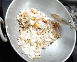 A picture of step 3 of Sabudana Khichri.
