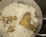 A picture of step 2 of Dinner boiled rice and sausage straw #favorite Easter dish.