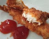 Foto langkah ke 3 dari resep Chicken Katsu Makaroni Pedas.