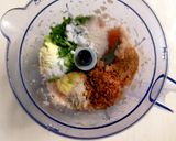 Foto langkah ke 2 dari resep Tahu Bakso Ayam.
