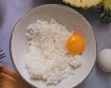 鳳梨蝦仁炒飯的食譜步驟3照片