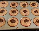 A picture of step 13 of Fresh Strawberry Chocolate Truffle Cupcakes with Fresh Strawberry Whipped Cream Frosting.