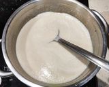 A picture of step 5 of Jaggery Halwa.