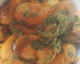 A picture of step 5 of Mussels in a garlic tomato sauce.