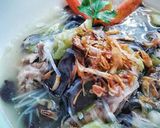 Foto langkah ke 4 dari resep Sup oyong jamur.