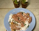 Foto langkah ke 2 dari resep Baso Ayam Teriyaki.