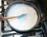 A picture of step 1 of Homemade Khoya.