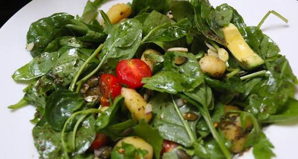 2 Leaf Salad Balsamic Recipe สลัดบัลซามิก สูตรยุโรป