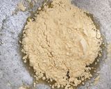 A picture of step 1 of Sindhi kadhi.