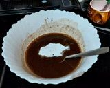A picture of step 1 of Eggless Brownie.